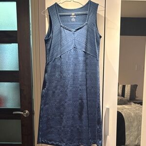 Blue Sleeveless Dress